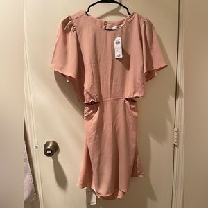 Abercrombie & Fitch Pink dress with side cutout